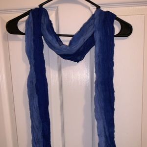 Blue Ombré Scarf